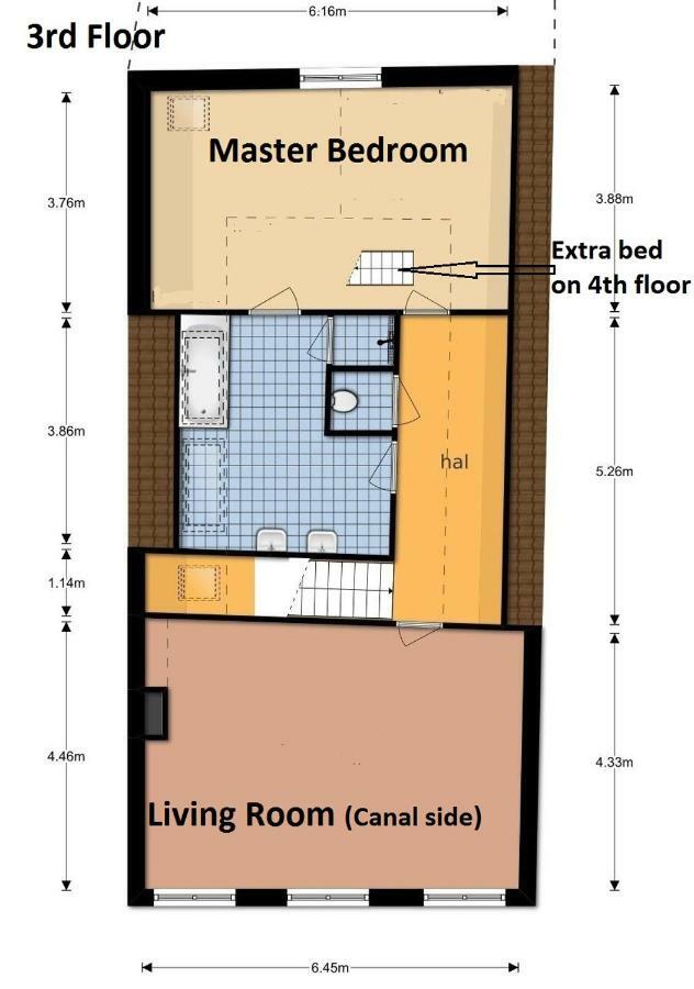 Large Historical Apartment & Canal Terrace Utrecht Esterno foto