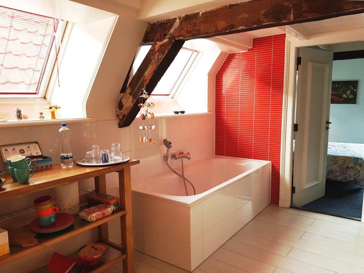 Large Historical Apartment & Canal Terrace Utrecht Esterno foto